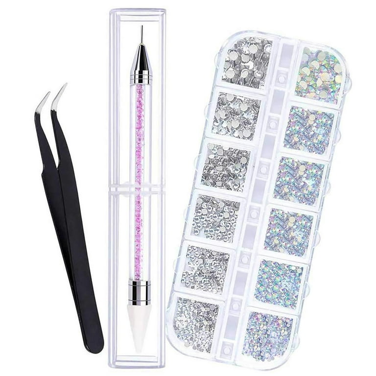 Self-adhesive Gluing Nails/Clothing for Rhinestones for Crystal Gemstones 