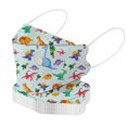 thumbnail image 1 of Dsscvnef Child Disposable Face Masks, Cute Dinosaur Printing Disposable Face Mask, 4 Ply Face Masks for Child, 1 of 9