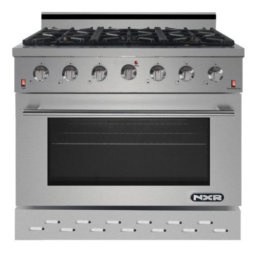 NXR Professional Ranges 36'' Freestanding Gas Range