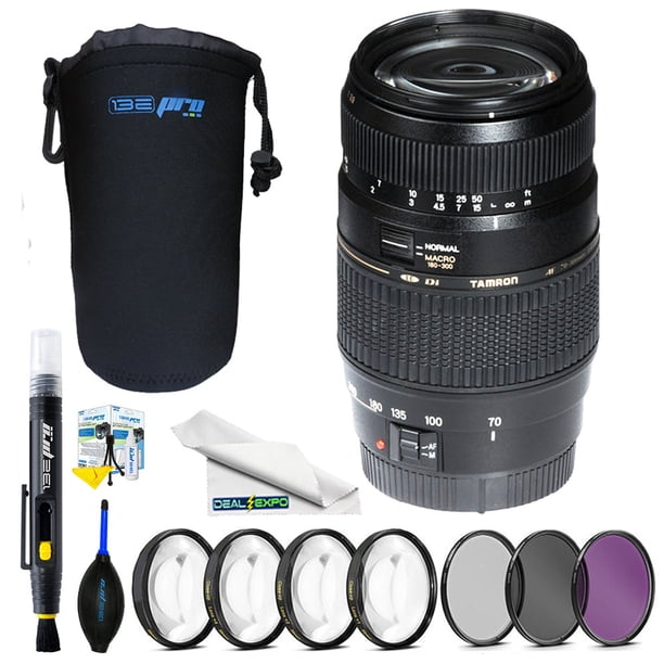 Tamron Zoom Telephoto Af 70 300mm F 4 5 6 Di Ld Macro Autofocus Lens For Canon Eos Expo Advanced Kit Walmart Com Walmart Com