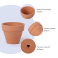 thumbnail image 6 of icolorfuled 10 Mini Terracotta Clay Pots 45x4cm for Succulents & Plants, 6 of 6