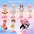thumbnail image 2 of Xindon Minty The Fantasy Forest Series 1/12 Bjd Doll Ob11 Tamaño Figuras de acción Figuras de anime coleccionables Muñecas Mystery Box Regalos para niños y niñas (juego completo), 2 of 5