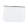 thumbnail image 2 of Tnarru Sac de Congélation Réutilisable, Sac de Rangement en Silicone Réutilisable, Conteneur de Préparation de Repas pour Collation, Déjeuner, Voyage, Sandwich Transparent, 2 of 8