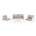thumbnail image 2 of Modern Design, Square Table - Adaptable Arrangement - Family Get - Togethers - Cozy Seating, 2 of 7