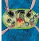 thumbnail image 5 of Flotador Refrigerador Inflable POZA Lujo Verde Dorado 39x23 cm, 5 of 7