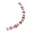 thumbnail image 5 of LABSERRON Decorative Banner Merry Christmas Linen Flag 1Pc 98.4X4.7X1.9In, 5 of 10