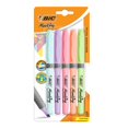 thumbnail image 1 of BIC, Marcatextos con Grip, Subraya Todo, Punta Cincel, Marking Pastel, Surtido de Colores, 5 piezas, 1 of 3