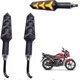 thumbnail image 1 of Automotive & Accessories 2PCs Bike Motorcycle Indicators Turn Signal Lights Motorbike Turning Indicators 12V 12 LEDs Bulbs for All bike, 1 of 5