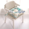 thumbnail image 2 of Greenland Home Cojín para silla con triple acolchado, individual, 18.0 x 18.0 in (1) Atlantis, 2 of 6