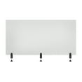 thumbnail image 4 of RECLAIM® Acrylic Sneeze Guard Desk Divider - 60" x 30" Clamp-On, Frosted, 4 of 11