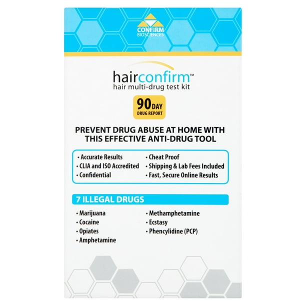 HairConfirm Hair Multi-Drug Test Kit 