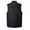 Black, variant on Independent Trading Co. EXP560V Men's Insulated Canvas Workwear Vest-Black-3X