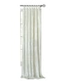 thumbnail image 2 of Simple Elegance by Ben&Jonah Joy Criss-Cross Window Curtain Panel - 50"W x 63"L Creamy White, 2 of 5