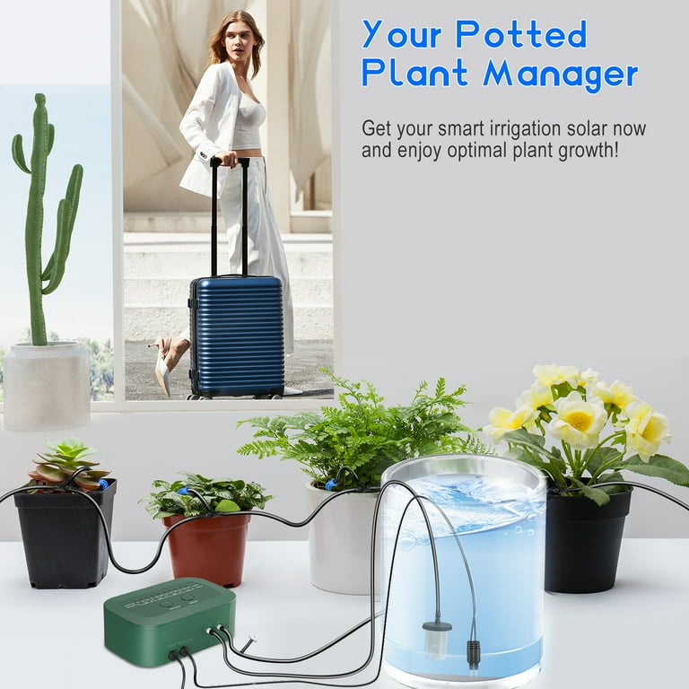 PChero Solar Automatic Drip Irrigation System 15-Pot photo 6