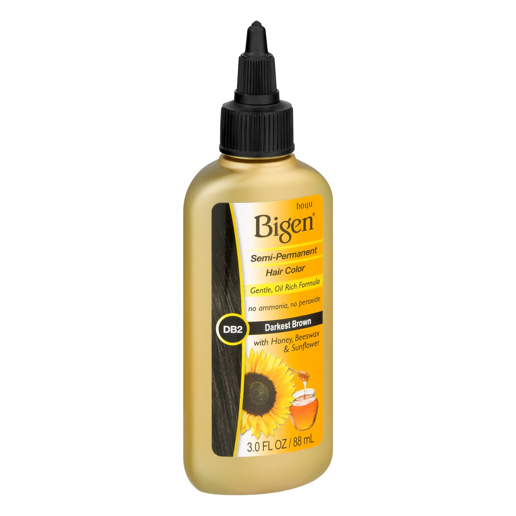 Bigen Semi-Permanent Hair Color, Jet Black, 3.0 fl oz - Walmart.com