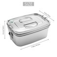 thumbnail image 4 of Envase de comida de acero inoxidable 1 Hy del servicio de mesa de Bento de La fiambrera de La oficina de La escuela del bocadillo de La capacidad YONGSHENG, 4 of 5