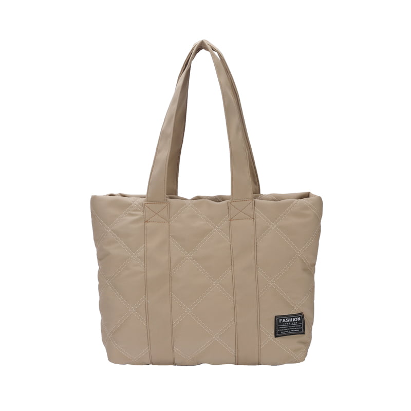 Cute Orange Lattices Messenger Bag Crossbody Bag Large Durable Shoulder School Or Business Bag Oxford Fabric For Mens Womens 