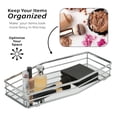 thumbnail image 4 of Home Details Double Rail Vanity Mirror Tray, 4 of 5
