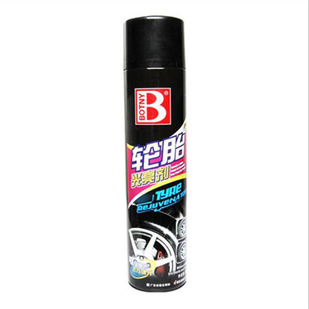 2 PCS Auto Tire Foam Brightener Tyre Gloss Spray Protective Agent