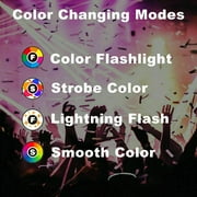 4 Pack E27 RGB LED Bulbs Light 16 Color Change Lighting Decor Light Lamp with IR Remote Control