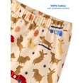 thumbnail image 6 of Garanimals Baby Boy Cotton Pull-On Joggers, Solids & Prints, 4-Pack, 0–24M, 6 of 9
