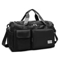 thumbnail image 4 of Bolso Weekender para mujeres y hombres impermeable bolso de noche bolso mensajero bolso de gimnasio, 4 of 9