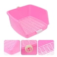 thumbnail image 3 of 1Pc Hedgehog Potty Training Plastic Bunny Litter Box Rabbit Toilet Litter Tray, 3 of 5