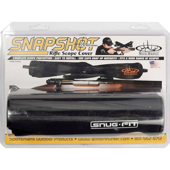 Horn Hunter Snapshot Rifle Scope Cover, Large, Black, SK1001BK