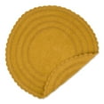 thumbnail image 2 of Design Imports DII Honey Gold Round Crochet Bath Mat, 2 of 4