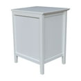 thumbnail image 6 of International Concepts Solid Wood Adult Bedroom Nightstand with 3 Drawers, White, 6 of 9