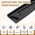 thumbnail image 3 of Universal Knife Cover, Knife Protector Sleeve for Knife Blade Guard for Kitchen, Dining Room 3" 5, 3 of 7