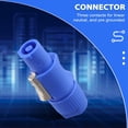 thumbnail image 4 of Conector Powercon Macho de 3 Pines de 10 Piezas, Conector de Entrada de Señal para Luz de Haz, Entrada de Alimentación de Luz de Escenario, 4 of 8