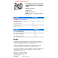 thumbnail image 2 of Front and Rear Brake Pad and Rotor Kit - Compatible with 2008 - 2010 Hyundai Sonata 2009, 2 of 2