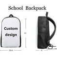 thumbnail image 3 of Custom Name American Black Backpack for Teens Bookbag Little Elementary Middle Bag Pack for Ages 68 812 African Magic Princess BookBag, 3 of 5