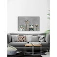 thumbnail image 3 of Serious Bunch Floater Framed Painting Print on Canvas, 3 of 6
