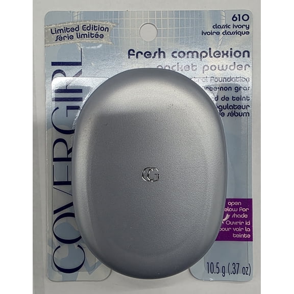 CoverGirl Fresh Complexion Pocket Powder Foundation 610 Classic Ivory
