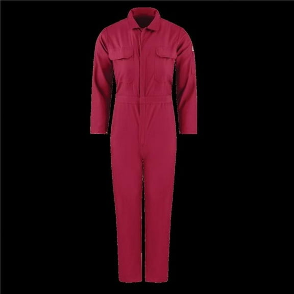 Bulwark CNB3RD-LN-L Womens Lightweight Nomex FR Premium Coverall, Red - Large - Long