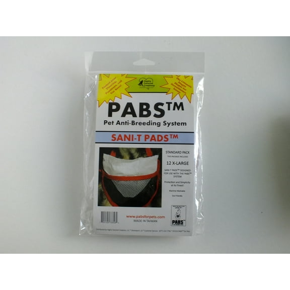 12 Pack Sani-T Pad (X-Large)