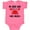 Hot Pink, variant on Inktastic My Great Aunt Loves Me Boys or Girls Baby Bodysuit