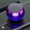thumbnail image 1 of Mini Altavoz Inalámbrico Portátil Bluetooth TWS Metálico con Graves Potentes, 1 of 7
