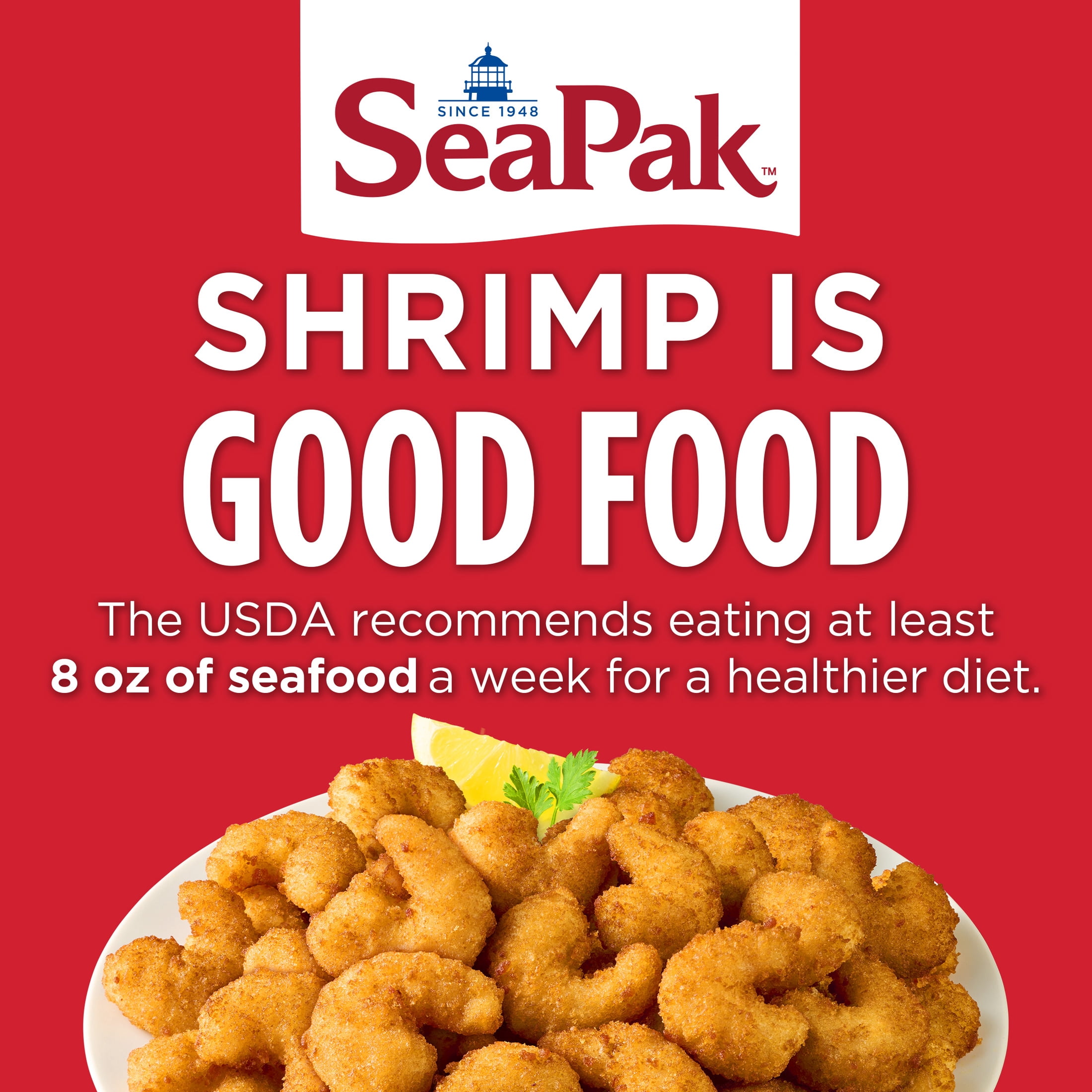 SeaPak Oven Crispy Popcorn Shrimp, Ready to Bake, 25 oz (Frozen Seafood)