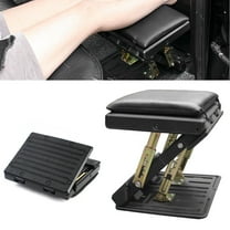 Miumaeov 4 Levels Foot Rest Stool Ergonomic Adjustable Height & Angle Footstool Office Under Desk Footstool