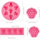 thumbnail image 3 of 4 Pieces Bumble Bee Silicone Molds Honeycomb Sunflower and Bee Fondant Molds for Cupcake Cake Decorating Sugar Chocolate Candy Baking Molds, 3 of 4