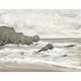thumbnail image 2 of OToole, Tim 24x20 Gold Ornate Wood Framed with Double Matting Museum Art Print Titled - Coastal Shoreline II, 2 of 4