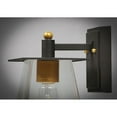 thumbnail image 2 of Maxim 10313 Chalet 1 Light 13" Tall Led Outdoor Wall Sconce - Bronze / Gold / Clear Glass, 2 of 5