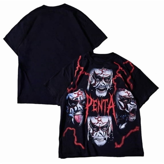Penta El Zero Miedo Merch Shirt Vintage Unisex Tops Tee Jersey Outdoor Fashion Tee y2k Top