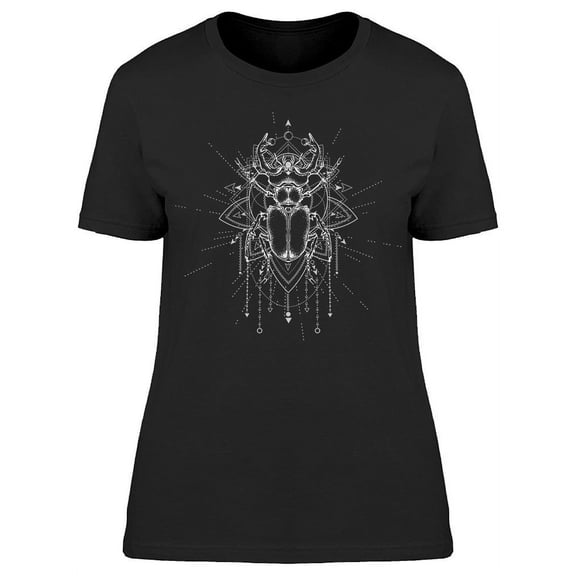Stag Beetle Geometric Tribal Tee Women's -Image by Shutterstock