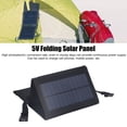 thumbnail image 4 of Panel Solar Portátil, 10W 5V Panel Solar Plegable Panel Solar Cargador Panel Solar Plegable IP65 Tablero De Cargador Solar Plegable Para Acampar Senderismo, 4 of 7