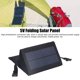 thumbnail image 4 of Panel Solar Portátil, 10W 5V Panel Solar Plegable Panel Solar Cargador Panel Solar Plegable IP65 Tablero De Cargador Solar Plegable Para Acampar Senderismo, 4 of 7