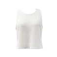 thumbnail image 1 of Ropa Playa Ocean Pacific para Mujer Top Tejido Corto Bies Contraste Cuello Redondo Blanco Talla EG, 1 of 4